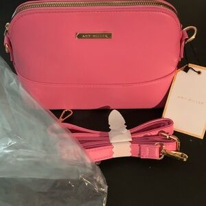 Amy Miller  Pink Crossbody Bag New With Tags